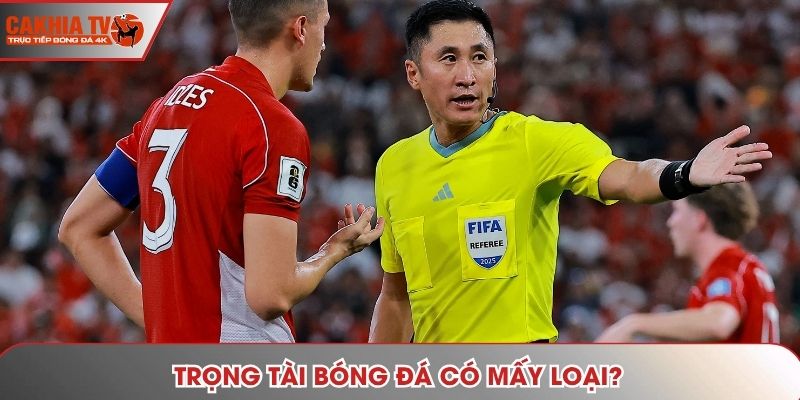 Các loại trọng tài trong bóng đá phổ biến