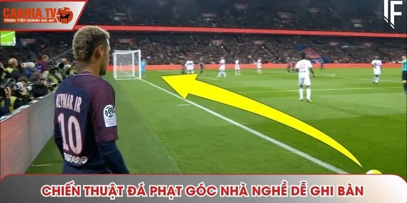 Chiến thuật đá phạt góc nhà nghề dễ ghi bàn