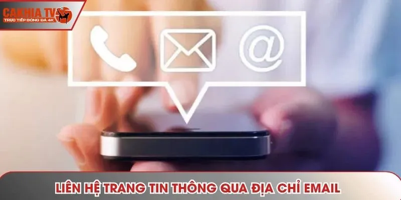 Liên hệ trang tin thông qua địa chỉ Email 