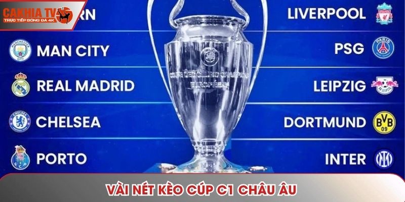 Vài nét kèo cúp C1 châu Âu